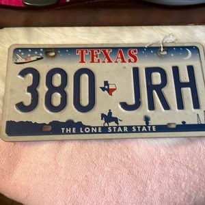 🎉3/$10.  Man Cave Texas Tag Wall Decor